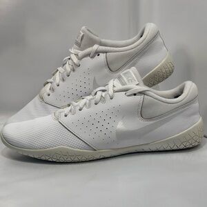 Nike Cheer Shoes Women Size 9 Sideline IV White Cheerleading Sneakers